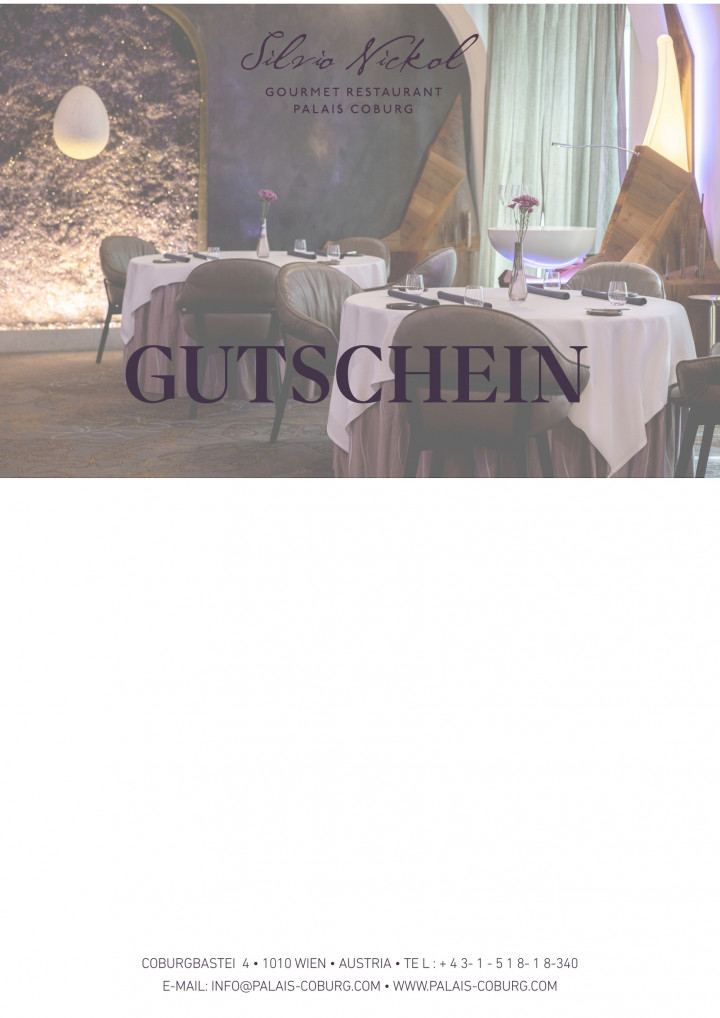 Dinner im Gourmet Restaurant