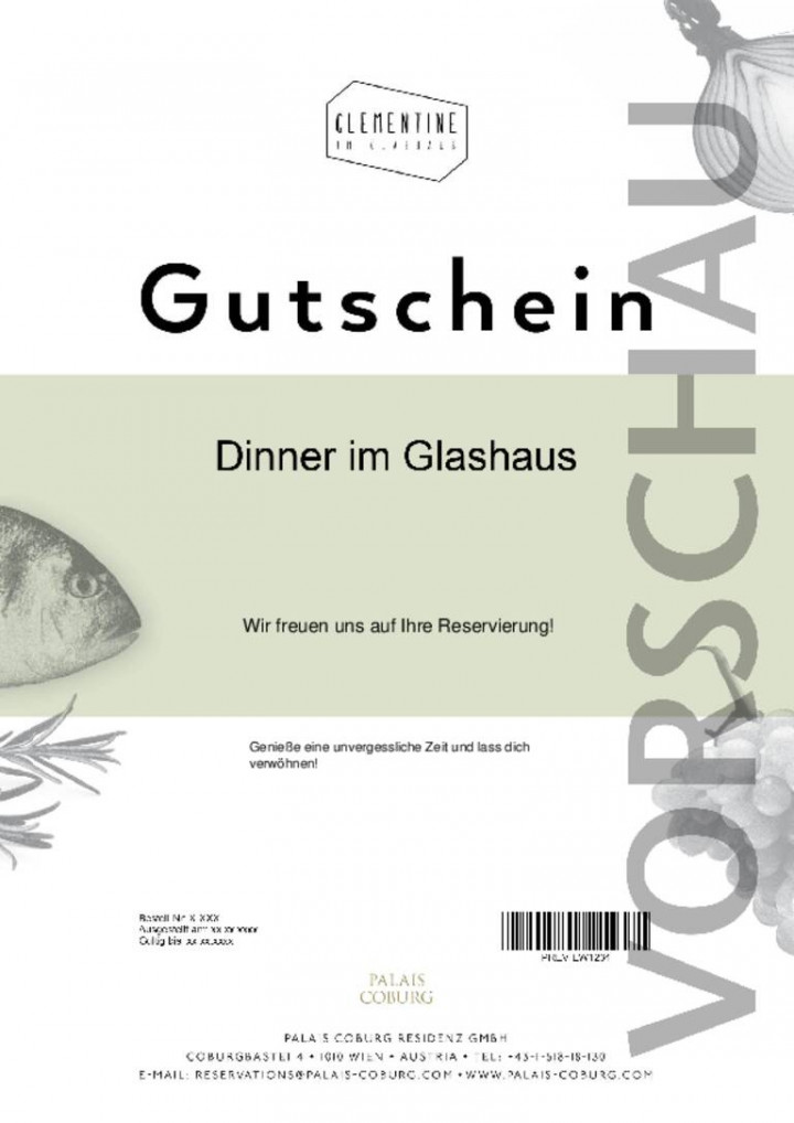 Dinner in der Clementine
